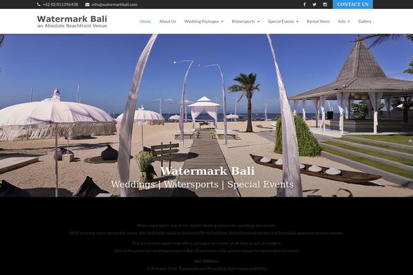 watermarkbali.com site used Watermark