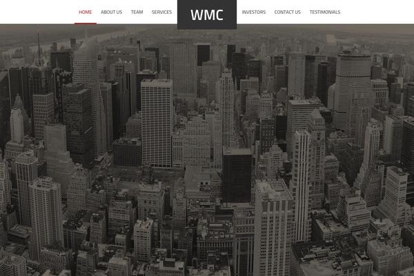 Boston theme site design template sample