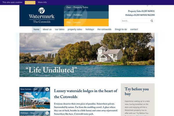 watermarkcotswolds.com site used Standout