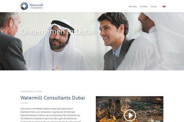 Divi Child theme site design template sample