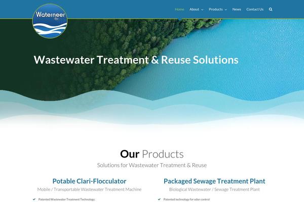 waterneer.com site used Waterneer