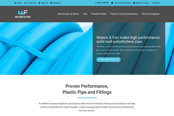 watersandfarr.co.nz site used Salientchild