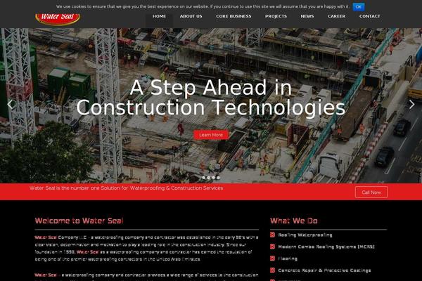 Site using Smooth Scroll Up plugin