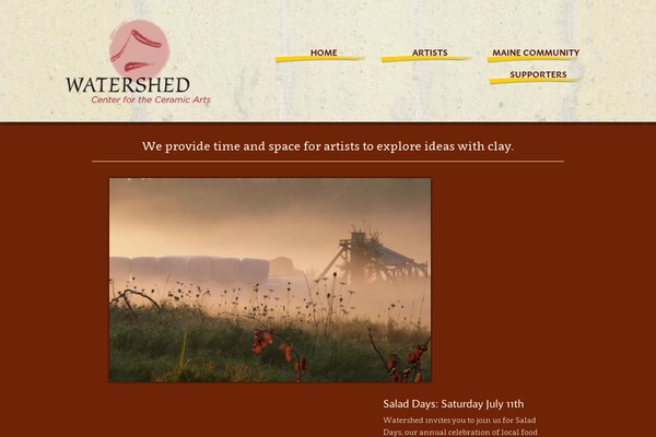 Site using Photospace Responsive Gallery plugin