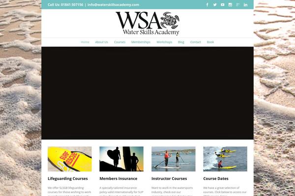 waterskillsacademy.com site used Solve