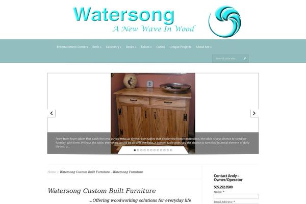 Evolution theme site design template sample