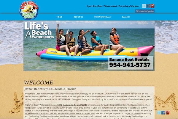 Minimize theme site design template sample