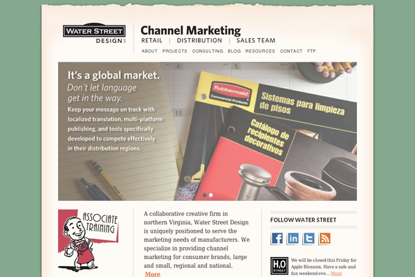 Wbs theme site design template sample