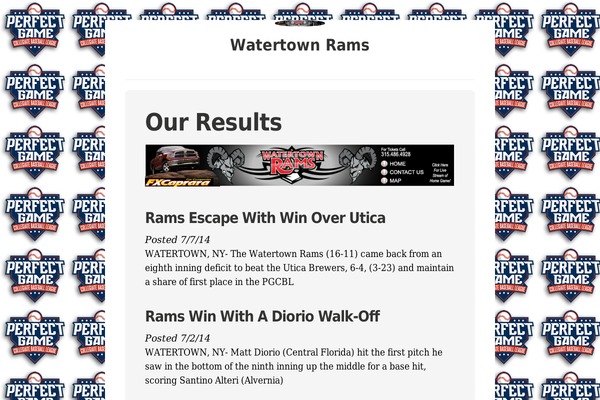 watertownrams.com site used Independent Publisher