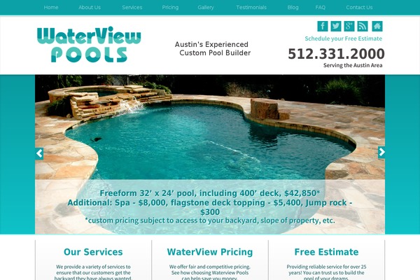 Blue Diamond theme site design template sample