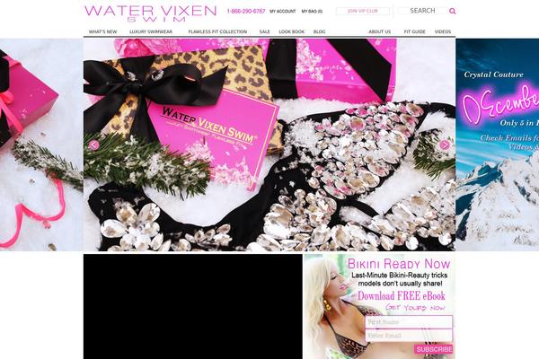 Vixen theme site design template sample