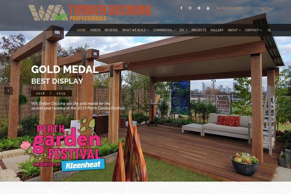 Site using Carpenter-slider plugin