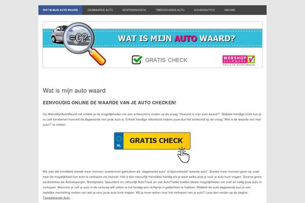 watismijnautowaard.net site used Merweb