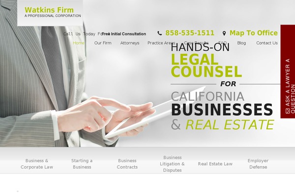 watkinsfirm.com site used Lawfirm