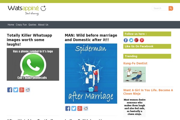 Site using Social Essentials - Social Stats and Sharing Buttons plugin