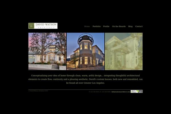 Watson theme site design template sample