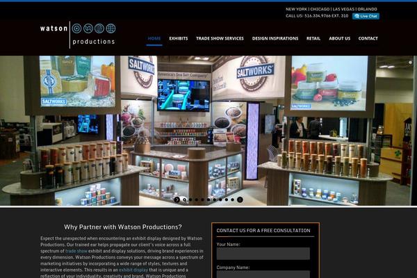 Maxima theme site design template sample