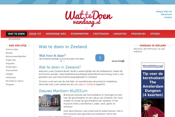 Site using Otw-blog-manager plugin