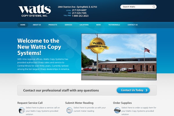 wattscopy.com site used Custom Theme
