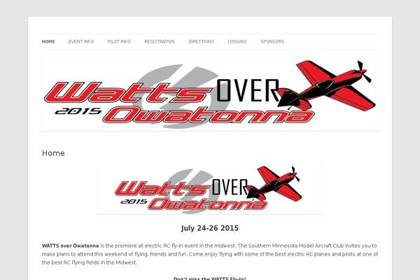 Twenty Twelve theme site design template sample