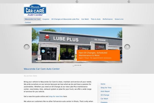 Flare theme site design template sample