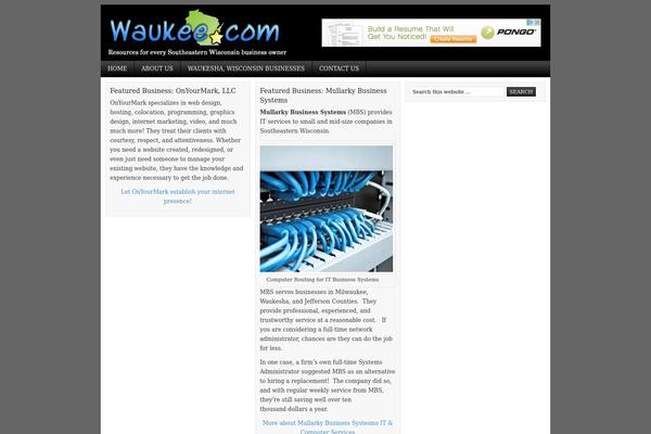 Corporate theme site design template sample