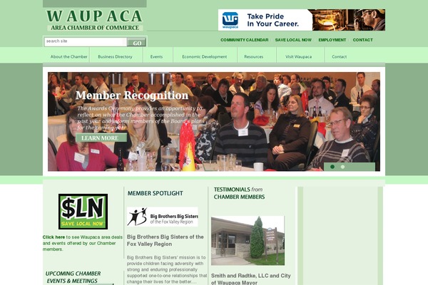 waupacaareachamber.org site used Mw_waupaca