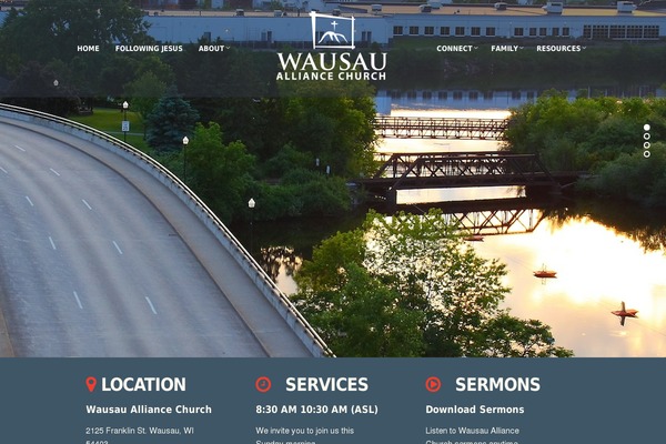 Wac theme site design template sample