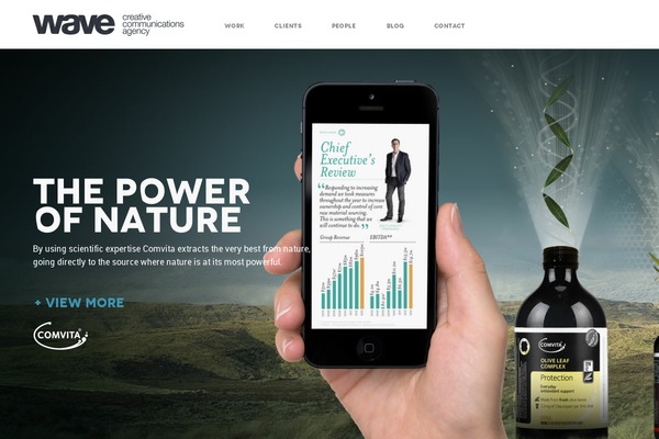 Konzept theme site design template sample