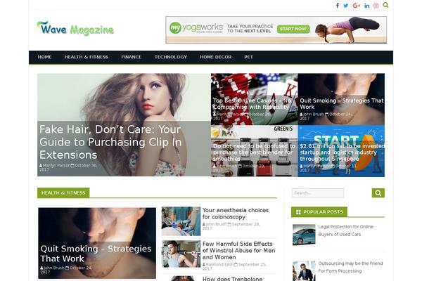 VioMag theme site design template sample