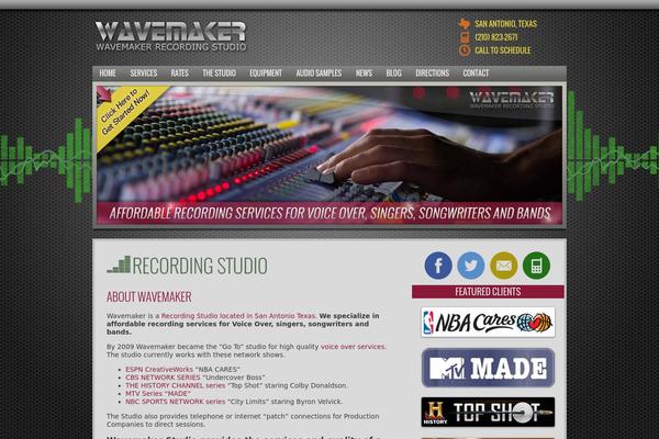 wavemaker WordPress theme, websites list used wavemaker theme wavemaker theme websites examples