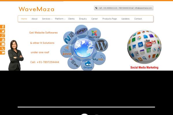 Site using GS Testimonial Slider plugin