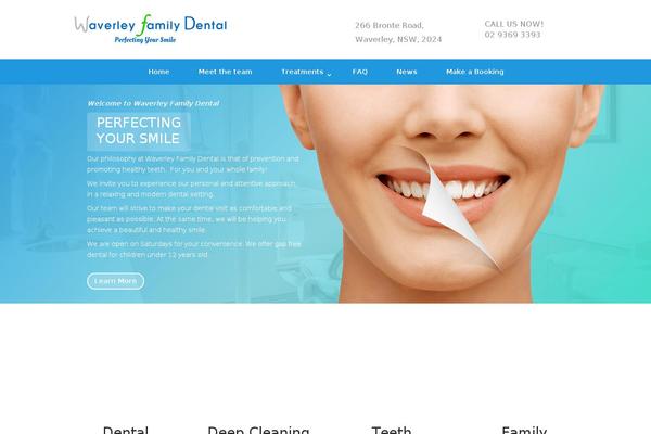Catalyst theme site design template sample