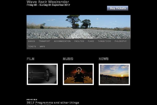 Gridiculous theme site design template sample