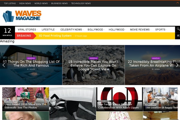 NewsCore theme site design template sample