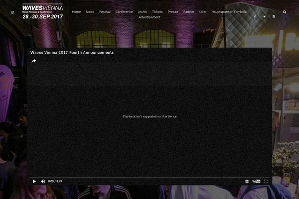 Mesh theme site design template sample