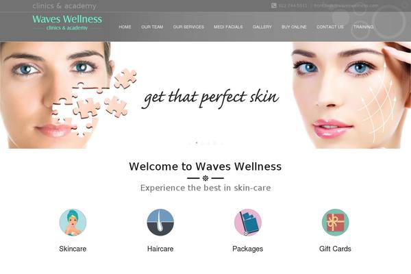 Spa Lab theme site design template sample