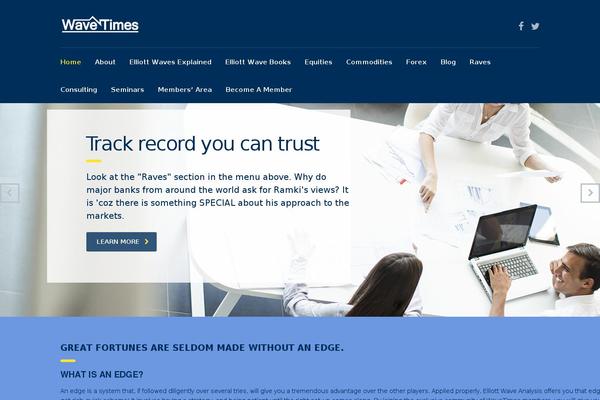 wavetimes.com site used Child-theme-lesson