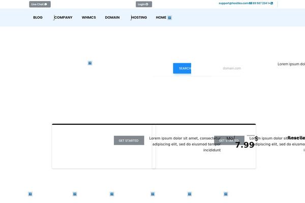 Site using Hostiko-domain-checker plugin