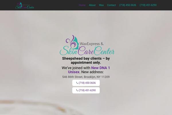 907 Child theme site design template sample