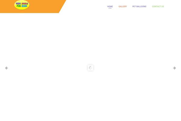 Kids-world theme site design template sample