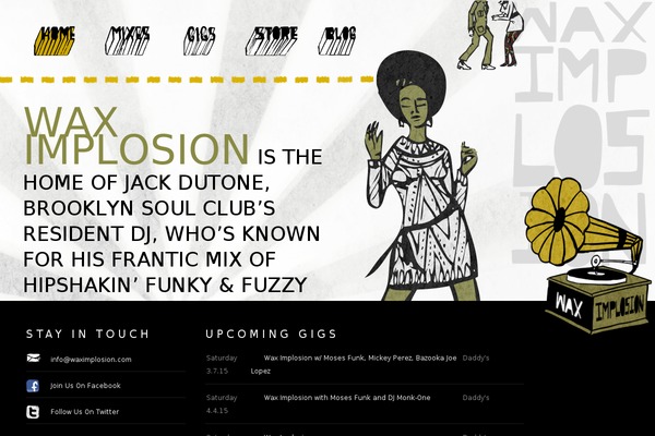Hybrid theme site design template sample