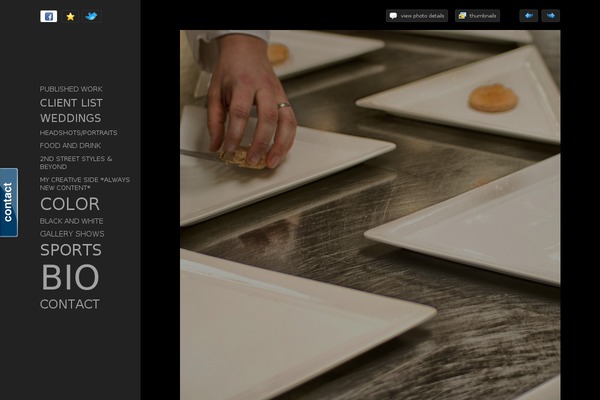 Kale theme site design template sample