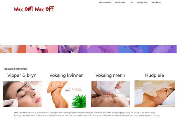 Outlet theme site design template sample