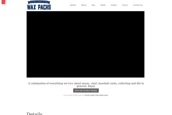 Quickstep theme site design template sample