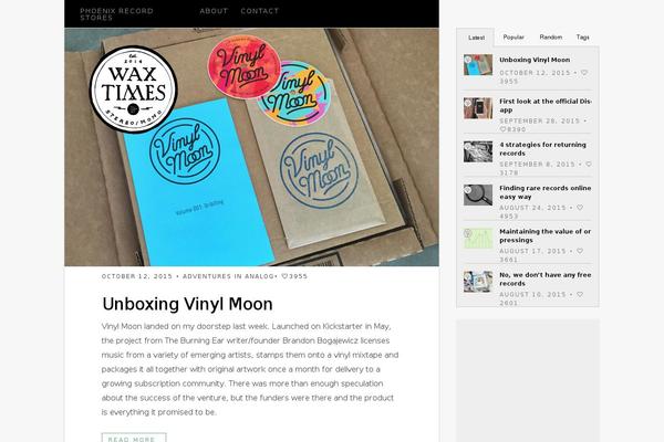 Blogist theme site design template sample