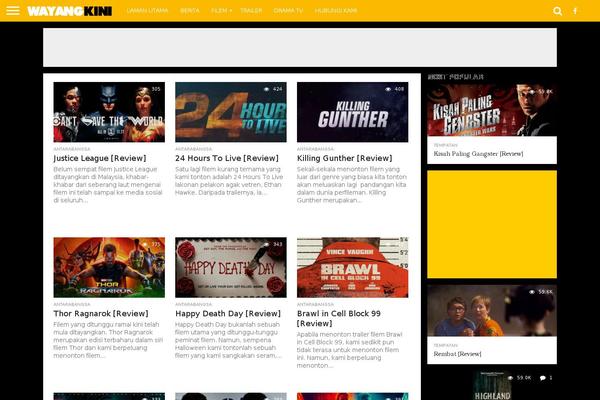 Site using Theia-sticky-sidebar plugin