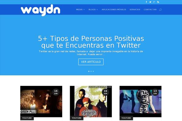 KadenceWP theme site design template sample