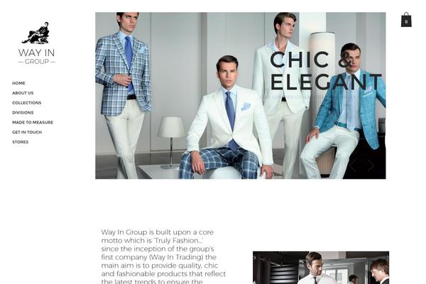 Aurelia theme site design template sample