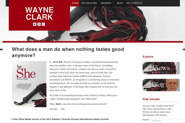 Site using MyBookTable Bookstore by Author Media plugin